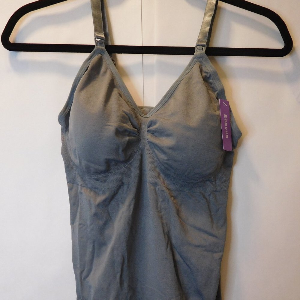 Breastfeeding tank top (GRAY, BEIGE, BLACK) size Large New with Tags